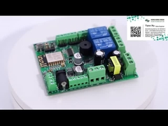 試験中の回路板の電源